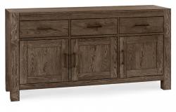 The Bentley Designs Turin Dark Oak Wide Sideboard