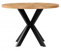 Corndell Viento Oak Round Dining Table 