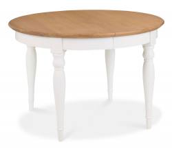 Bentley Designs Two Tone 4-6 Extension Dining Table