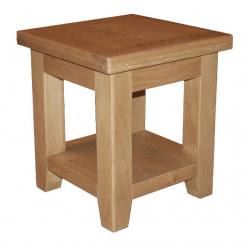 Oak End Table