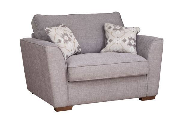 Barley Silver with Lotty Silver scatter cushions
