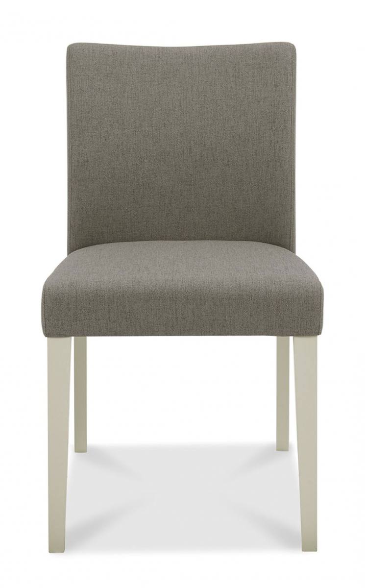 Bentley Designs - Bergen Soft Grey Upholstered Dining Chair - Titanium (Pair)