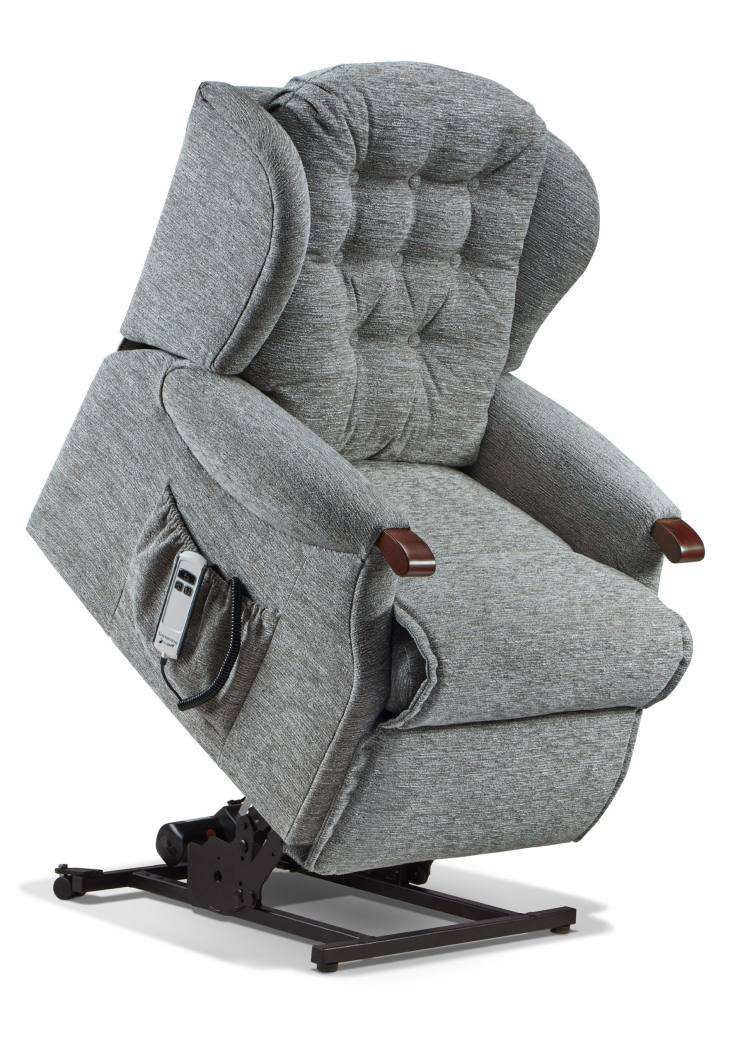 Single motor chair shown in Ancona Grey 