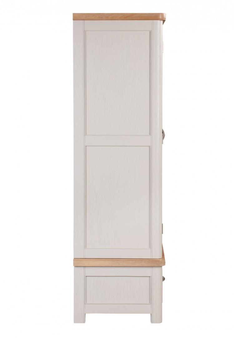 Bakewell Painted Double Wardrobe with Drawers
