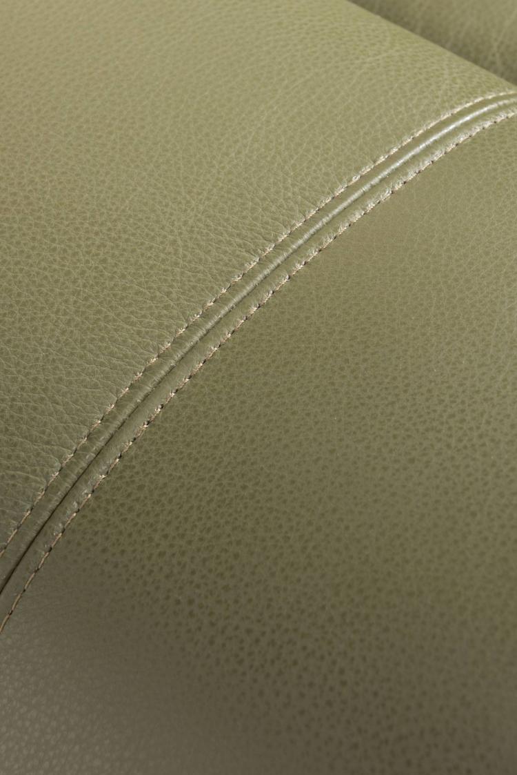 Close-up Olive (Mezzo) Leather
