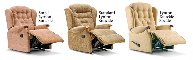 sherborne lynton knuckle recliner range