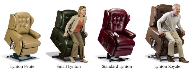 sherborne lynton leather lift and rise recliner range