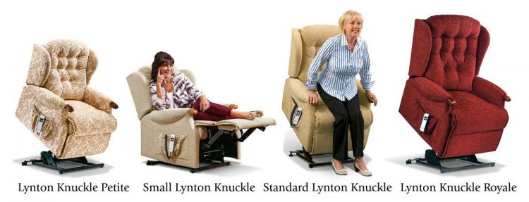 sherborne lynton knuckle lift & rise range of chairs