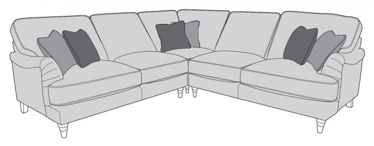 Beatrix Large Corner Sofa