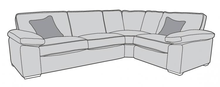 Buoyant Dexter Corner  Sofa - L2, CO, R1