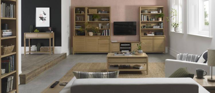 Bentley Designs - Bergen Oak Entertainment Unit 8101-25