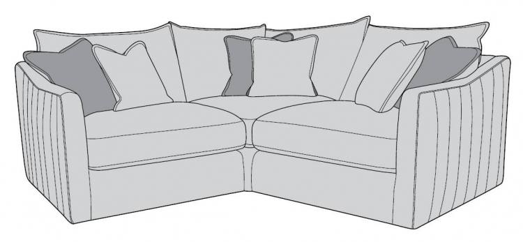 Buoyant Blaise Small Corner Sofa - LH1 + COR + RH1