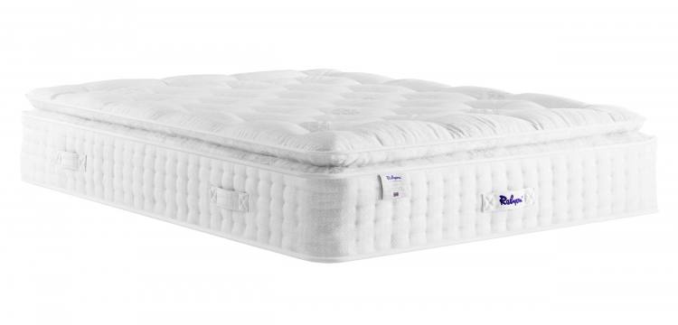 The Relyon Henley Pillowtop 3000 Classic mattress features British wool from mountain and valley breds