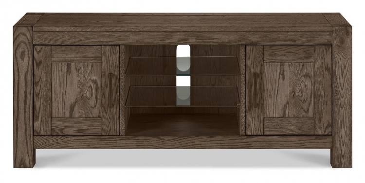 The Bentley Designs Turin Dark Oak Entertainment Unit 