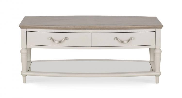 Bentley Designs Montreux Grey Washed Oak & Soft Grey Coffee Table