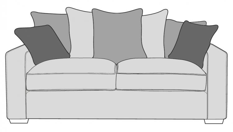 Pillow back layout 