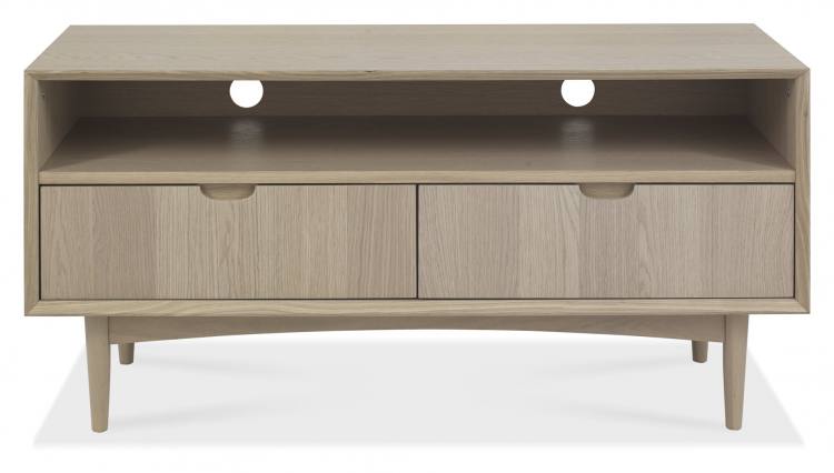 Bentley Designs Dansk Scandi Oak Entertainment Unit 