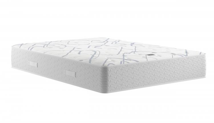 The Comfort Pure Latex mattress features a combination of its pressure-relieving layer of Latex hiden beneath the surface and 1500 pocket springs.