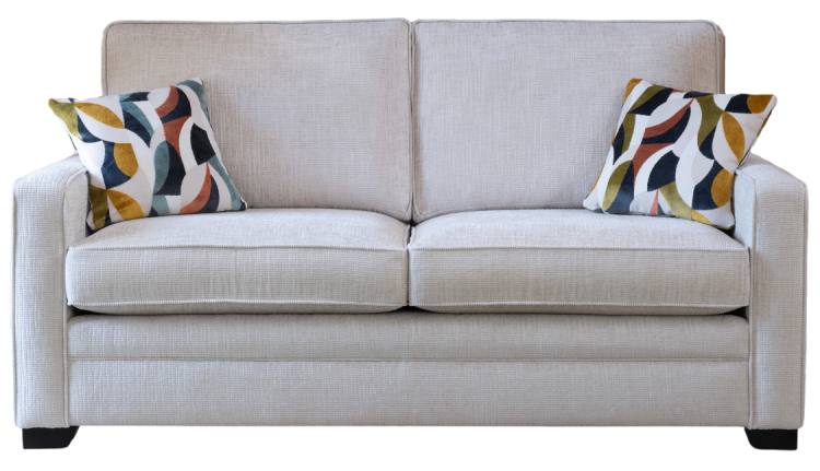 Alstons Olly 3 seater in fabric 4678, scatters in 4029