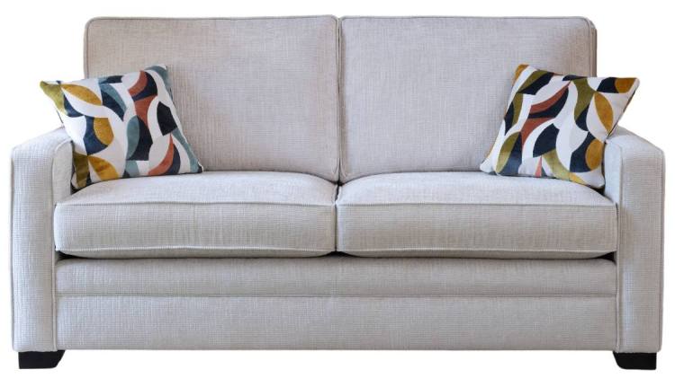 Alstons Olly 3 seater sofa in fabric 4678, scatters in 4029
