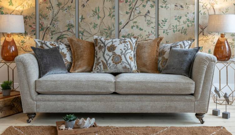 Pictured is the Darwin grand pillow back sofa, which is a similar design to the 2 seater