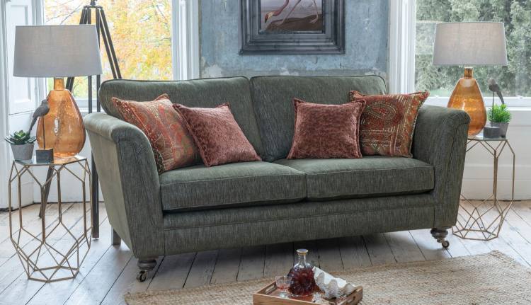 Alstons Darwin 3 Seater Standard Back Sofa in 5770