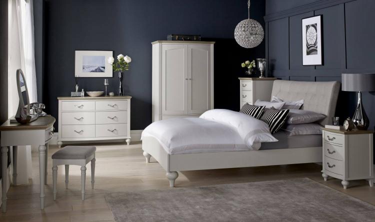 Bentley Designs Montreux Grey Washed Oak & Soft Grey Bedroom Furniture