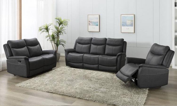 Phoenix 3 Seater Sofa and 2 Chairs in Slate