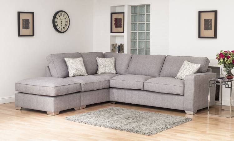 Sofa group shown in a room setting 