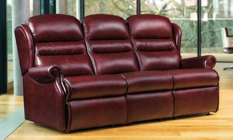 sherborne ashford leather sofas, recliners & suites