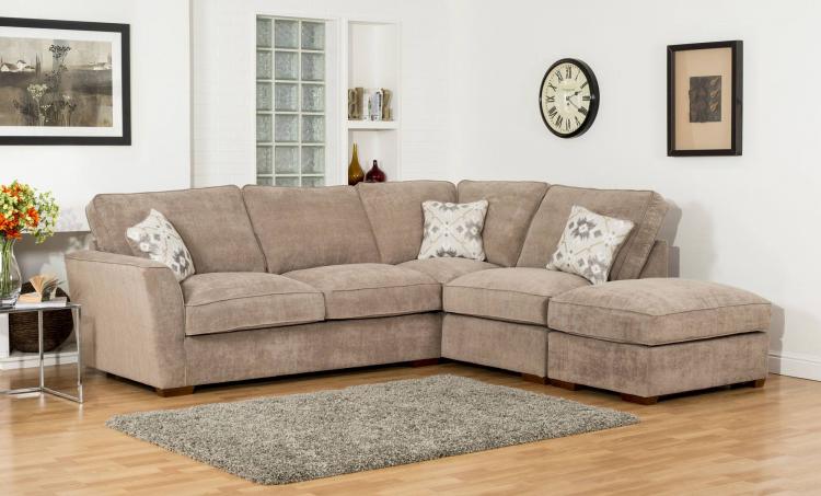 Grace Taupe with Lotty Silver scatter cushions