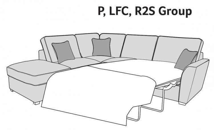 Diagram showing Bed action open 