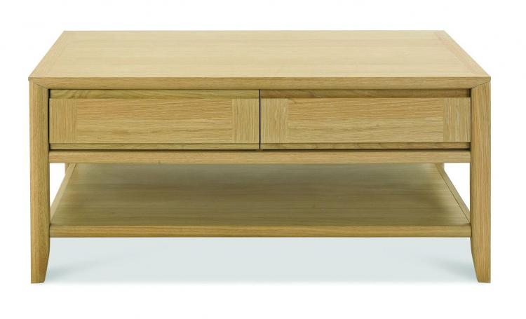 Bentley Designs - Bergen Oak Coffee Table with Drawer 8101-05