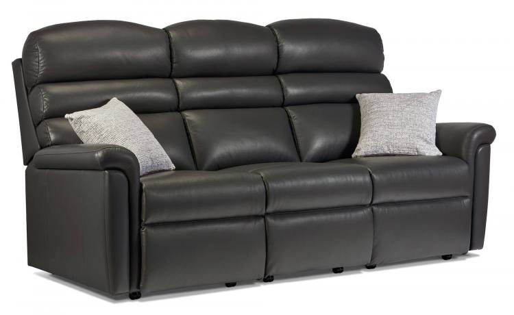 Small 3 seater sofa shown in Queensbury Slate (scatter cushions not included)