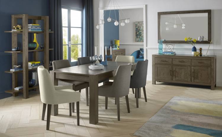 The Bentley Designs Turin Dark Oak Dining Collection