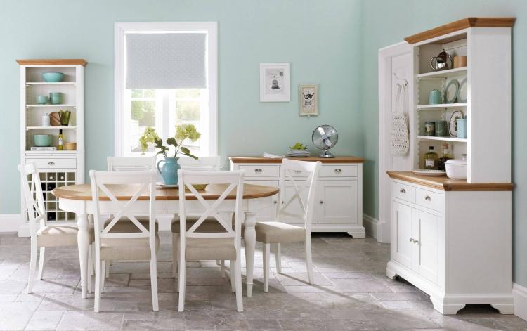 Sideboard shown in a room setting 