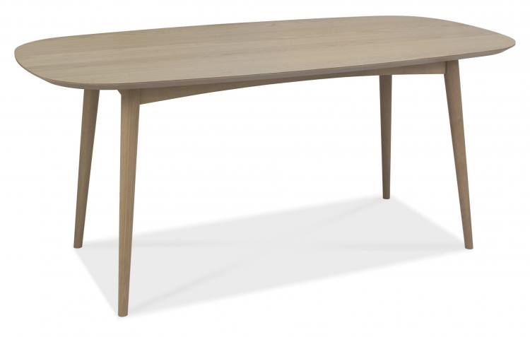 Bentley Designs Dansk Scandi Oak 6 Seater Table 