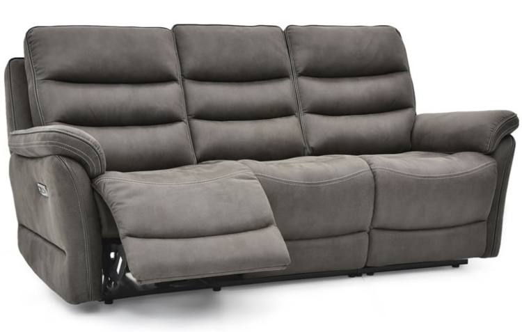 Sofa shown in reclining mode 