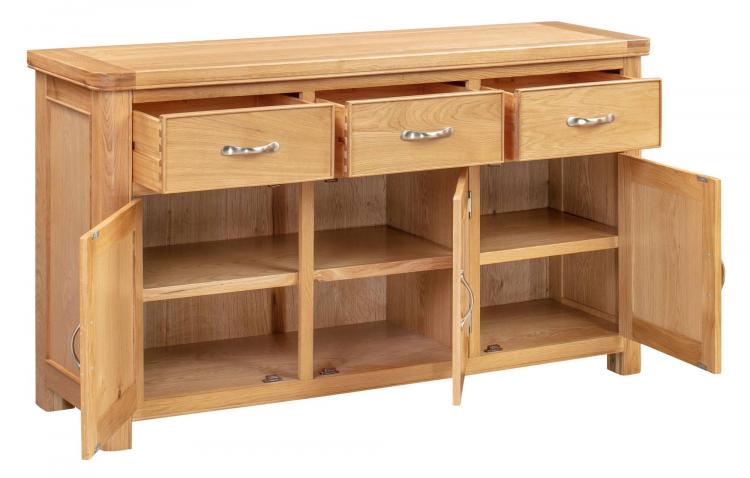 Bakewell Oak 3 Door Sideboard