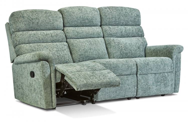 Comfi-Sit 3 Seater Manual catch Reclining sofa 
