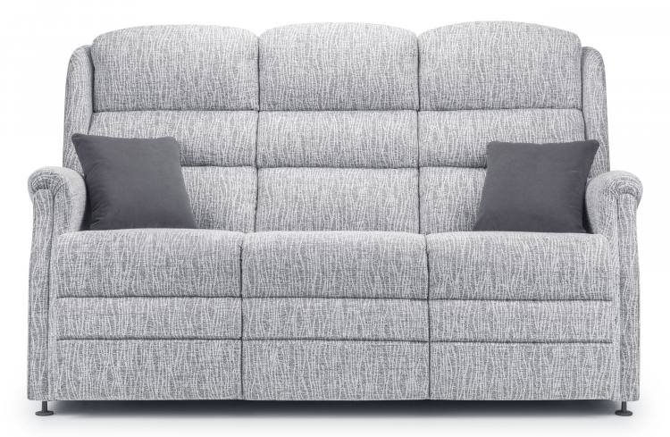 Aintree 3 Seater - scatter cushions included - shown with 'Cascade' style back 