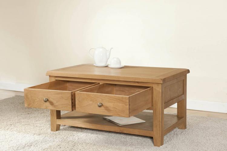 Telford Coffee Table with Drawers