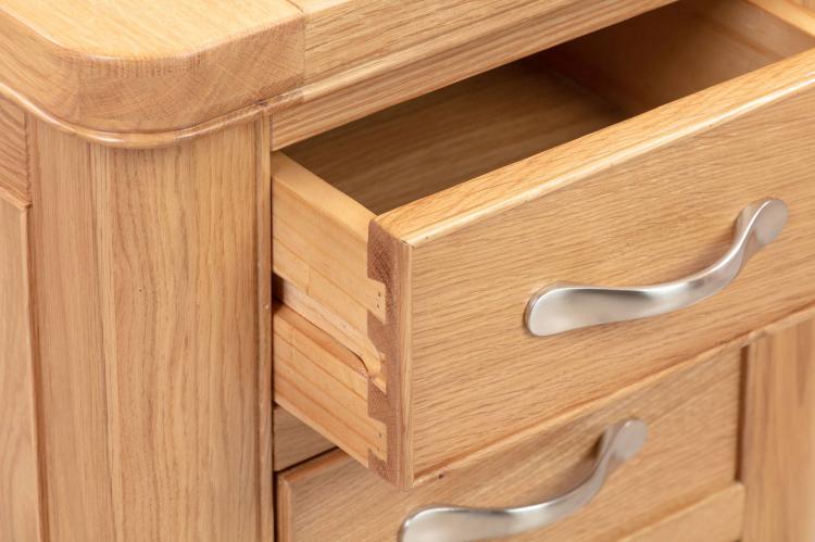 Bakewell Oak Bedside Cabinet