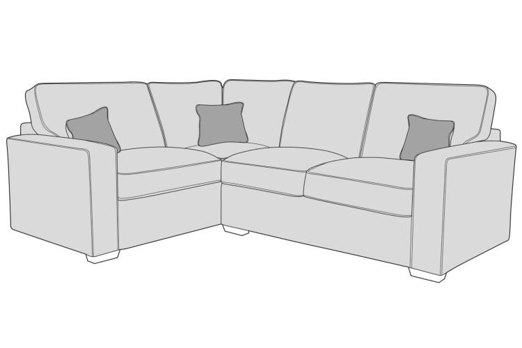 Buoyant Chicago Standard Back Corner Sofa - L1 + COR + R2