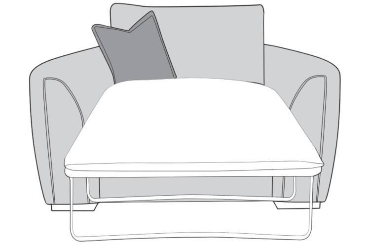 Buoyant Utopia Small Sofa Bed - Deluxe 80cm