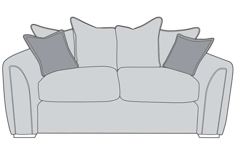 Buoyant Utopia 2 Seater Pillow Back Sofa