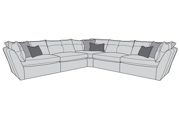 Sully Large Corner Group Sofa