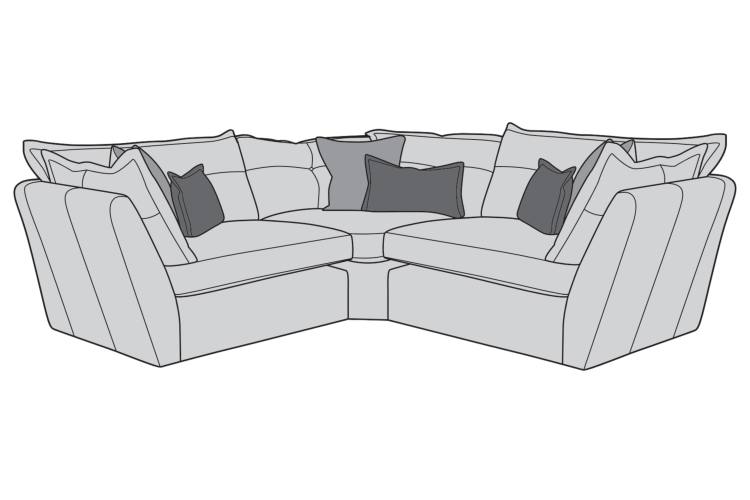 Sully Small Corner Group Sofa