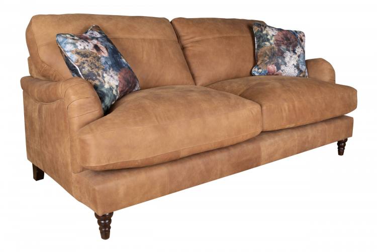 Angled view of Beatrix 4 seater sofa 