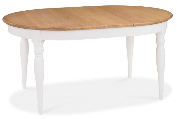 Bentley Designs Two Tone 4-6 Extension Dining Table